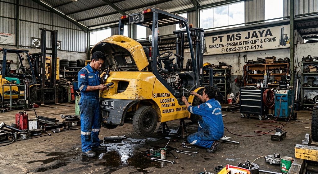 Jasa Servis forklift Surabaya
